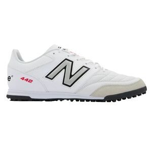 NWOB NEW BALANCE 442 V2 Team TF 'White Black' Soccer Shoes Size 7.5 2E